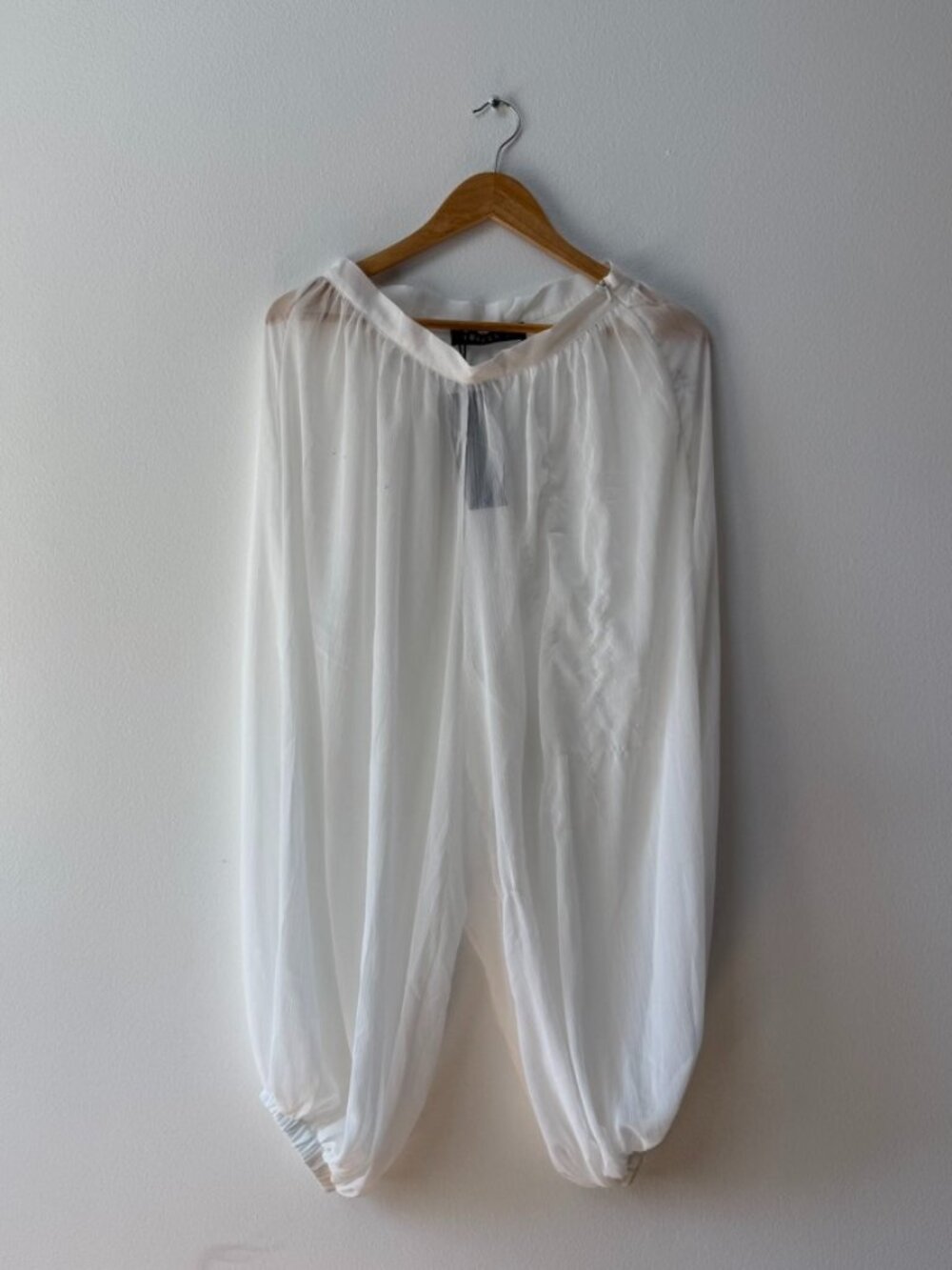 Lioness Suite Escape Pant Frost White Sheer Size XS